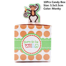 Load image into Gallery viewer, 10pcs/lots of Favor Boxes in Assorted Designs for Baby Showers or Gender Reveal Parties-Good for Candy Box