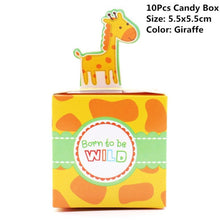 Load image into Gallery viewer, 10pcs/lots of Favor Boxes in Assorted Designs for Baby Showers or Gender Reveal Parties-Good for Candy Box