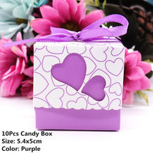 Load image into Gallery viewer, 10pcs/lots of Favor Boxes in Assorted Designs for Baby Showers or Gender Reveal Parties-Good for Candy Box