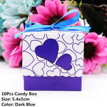 Load image into Gallery viewer, 10pcs/lots of Favor Boxes in Assorted Designs for Baby Showers or Gender Reveal Parties-Good for Candy Box