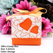Load image into Gallery viewer, 10pcs/lots of Favor Boxes in Assorted Designs for Baby Showers or Gender Reveal Parties-Good for Candy Box
