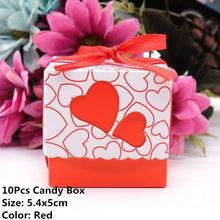 Load image into Gallery viewer, 10pcs/lots of Favor Boxes in Assorted Designs for Baby Showers or Gender Reveal Parties-Good for Candy Box