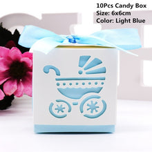Load image into Gallery viewer, 10pcs/lots of Favor Boxes in Assorted Designs for Baby Showers or Gender Reveal Parties-Good for Candy Box