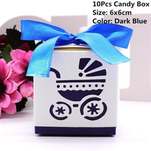 Load image into Gallery viewer, 10pcs/lots of Favor Boxes in Assorted Designs for Baby Showers or Gender Reveal Parties-Good for Candy Box