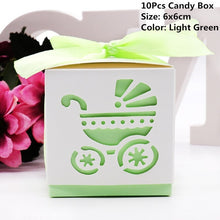 Load image into Gallery viewer, 10pcs/lots of Favor Boxes in Assorted Designs for Baby Showers or Gender Reveal Parties-Good for Candy Box