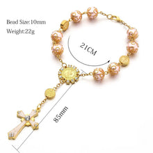 Load image into Gallery viewer, Mini Rosary Sacred Heart of Mary Guadalupe Divine Mercy Jesus