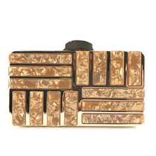 Load image into Gallery viewer, Women's Stylish Modern Clutch Acrylic Evening Party Purse