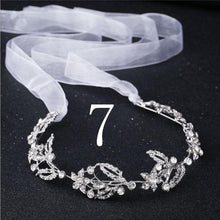 Load image into Gallery viewer, Vintage Baroque Gold Pearl Leaf Bridal Tiara Crystal Crown-Wedding Hairbands-Headpieces