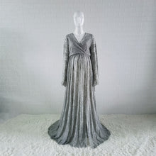 Load image into Gallery viewer, Boho Style Lace Maternity Gown- Dress For Photography Session