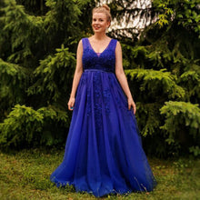 Load image into Gallery viewer, Soiree-Long Formal Evening Maternity Dress-Gown Photo Session-Baby Shower