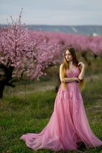 Load image into Gallery viewer, Soiree-Long Formal Evening Maternity Dress-Gown Photo Session-Baby Shower