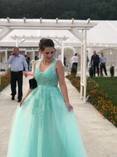 Load image into Gallery viewer, Soiree-Long Formal Evening Maternity Dress-Gown Photo Session-Baby Shower