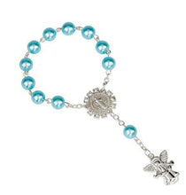 Load image into Gallery viewer, Imitation Pastel Pearl Angel Catholic Holy Rosary-Communion-gift-keepsake-favor