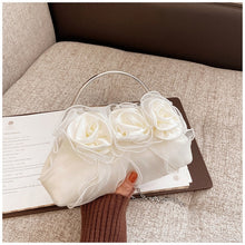 Load image into Gallery viewer, Elegant Designer Look Bridal Flower Evening Purse-Clutch