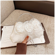 Load image into Gallery viewer, Elegant Designer Look Bridal Flower Evening Purse-Clutch