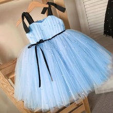 Load image into Gallery viewer, Baby Girl Dress with Beading-Elegant Princess Shoulder Straps Style