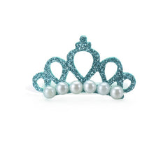Load image into Gallery viewer, Doggie- Kitty- Crowns-Small Dogs or Cat Faux Pearl or Rhinestone Tiara- Pet Bows-Hair Clips