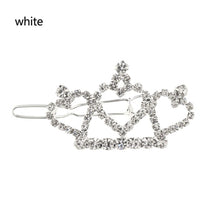 Load image into Gallery viewer, Doggie- Kitty- Crowns-Small Dogs or Cat Faux Pearl or Rhinestone Tiara- Pet Bows-Hair Clips