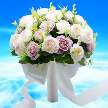 Load image into Gallery viewer, Wild Artificial Floral Handmade Bridal Bouquet-Wedding Flowers