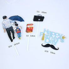 Load image into Gallery viewer, Assorted Paper Board Party Cake Top Decorations- High Heel-Balloon-Lipstick-Perfume-Musical Notes