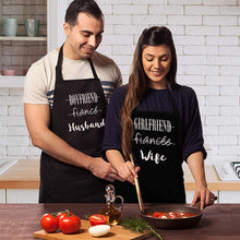 Load image into Gallery viewer, Classic Husband and Wife Aprons-Mr Mrs Newlyweds Gift