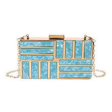 Load image into Gallery viewer, Women's Stylish Modern Clutch Acrylic Evening Party Purse