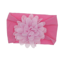 Load image into Gallery viewer, Baby Headband Big Chiffon Flower Bow Hair Band Newborn Girl-Toddler Turban Head Wrap