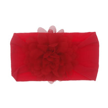 Load image into Gallery viewer, Baby Headband Big Chiffon Flower Bow Hair Band Newborn Girl-Toddler Turban Head Wrap