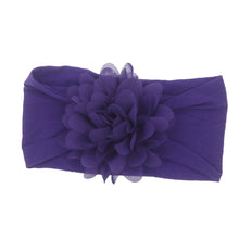 Load image into Gallery viewer, Baby Headband Big Chiffon Flower Bow Hair Band Newborn Girl-Toddler Turban Head Wrap
