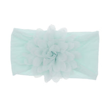 Load image into Gallery viewer, Baby Headband Big Chiffon Flower Bow Hair Band Newborn Girl-Toddler Turban Head Wrap