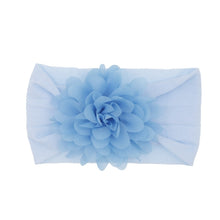 Load image into Gallery viewer, Baby Headband Big Chiffon Flower Bow Hair Band Newborn Girl-Toddler Turban Head Wrap