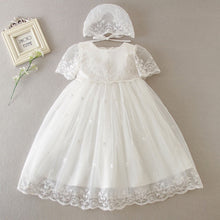 Load image into Gallery viewer, Baby Girls Baptism Dresses- Christening Gowns- Infant Party Dresses