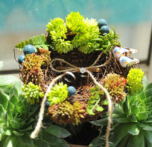 Load image into Gallery viewer, Love Just Married Rustic Bridal Ring Pillow Holders-Wedding Accessories-Decorations