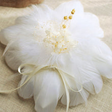 Load image into Gallery viewer, Love Just Married Rustic Bridal Ring Pillow Holders-Wedding Accessories-Decorations