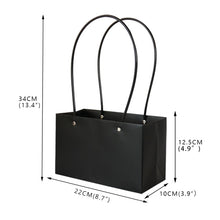Load image into Gallery viewer, 1pc Portable Kraft Waterproof Flower Gift Bag-Box with Handle-Rose Box