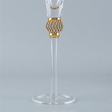 Load image into Gallery viewer, Fancy Wedding Glasses Inlaid Rhinestone Goblet