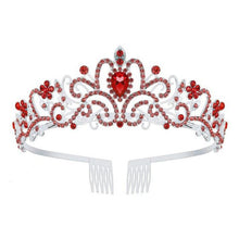 Load image into Gallery viewer, Baroque High Court Crystal Wedding Crown-Princess Bridal Tiaras-Mis Quince Hair Jewelry