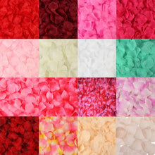 Load image into Gallery viewer, 1000 or 3000 Pcs Bag Artificial Silk Rose Petals for Wedding Decorations- Wedding Supplies