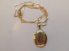 Load image into Gallery viewer, Fashion Trend Religious Style Madonna Gold Lady Guadalupe Drop-Shaped Pendant Necklace for Women Jewelry Gift