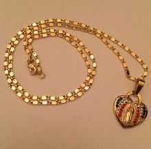 Load image into Gallery viewer, Fashion Trend Religious Style Madonna Gold Lady Guadalupe Drop-Shaped Pendant Necklace for Women Jewelry Gift