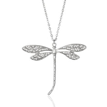 Load image into Gallery viewer, Romantic Rhinestone Creative Dragonfly Necklace For Women