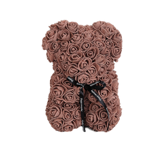 Load image into Gallery viewer, Rose Teddy Bear Artificial Flower Gift - Also a Decor for Any Special Occasion-Holidays
