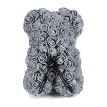 Load image into Gallery viewer, Rose Teddy Bear Artificial Flower Gift - Also a Decor for Any Special Occasion-Holidays