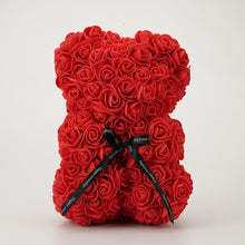 Load image into Gallery viewer, Rose Teddy Bear Artificial Flower Gift - Also a Decor for Any Special Occasion-Holidays
