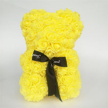 Load image into Gallery viewer, Rose Teddy Bear Artificial Flower Gift - Also a Decor for Any Special Occasion-Holidays