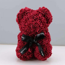 Load image into Gallery viewer, Rose Teddy Bear Artificial Flower Gift - Also a Decor for Any Special Occasion-Holidays