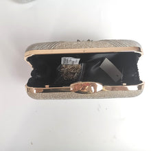 Load image into Gallery viewer, Flower Diamond Luxury Designer Evening Clutch Bag