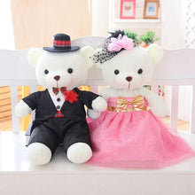 Load image into Gallery viewer, The Perfect Plush Bridal Teddy Bear Couple-Wedding Gift- Decoration