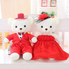 Load image into Gallery viewer, The Perfect Plush Bridal Teddy Bear Couple-Wedding Gift- Decoration
