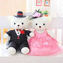Load image into Gallery viewer, The Perfect Plush Bridal Teddy Bear Couple-Wedding Gift- Decoration
